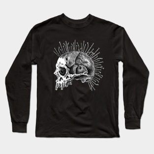 skull punk Long Sleeve T-Shirt